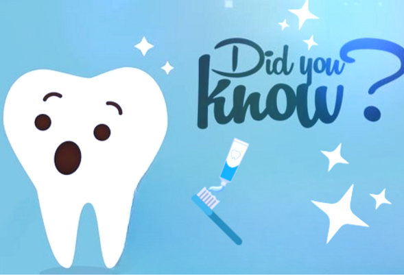 Oral health facts graphic